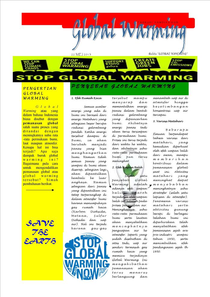 publisher global warming page 1